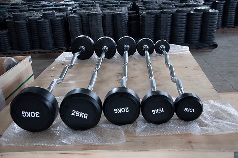 fixed curl bar set