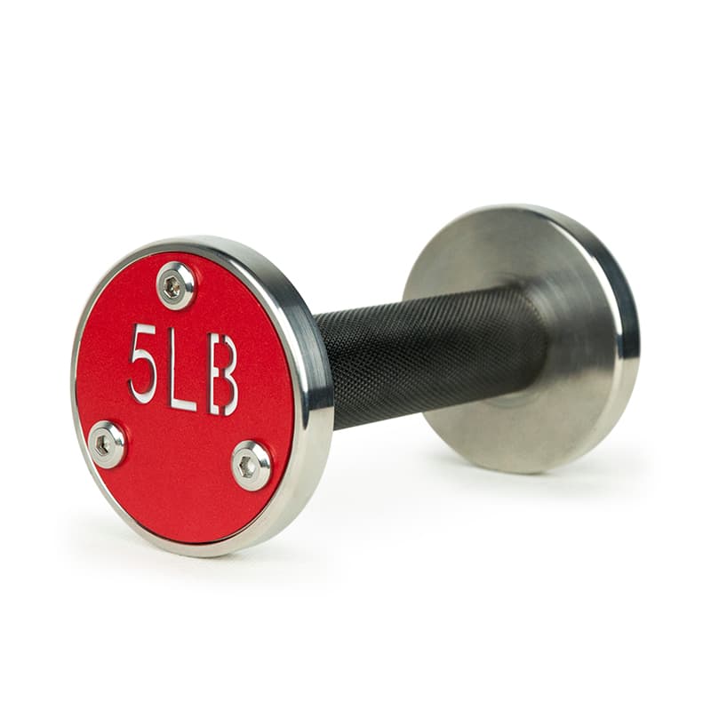 stainless steel dumbbells