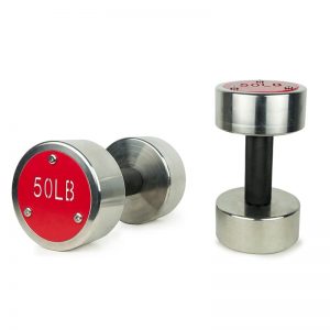 stainless steel dumbbells