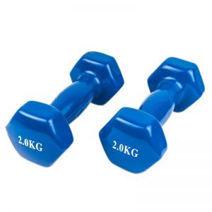 vinyl hex dumbbell