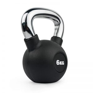 rubber coated kettlebells