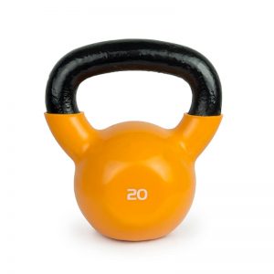 vinyl coated kettlebell