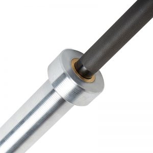 black olympic barbell