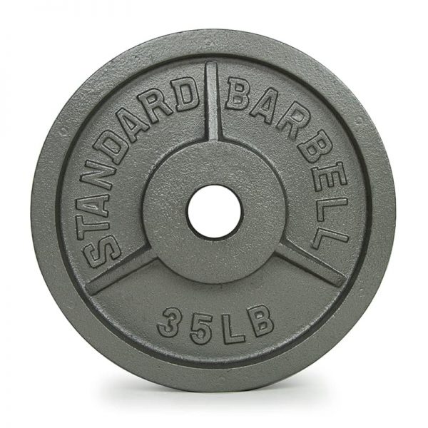 standard barbell plates