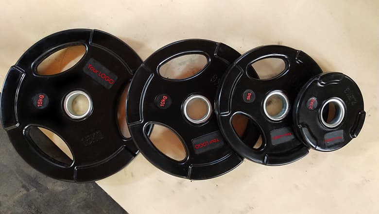 tri grip weight plates