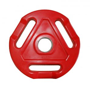 tri grip rubber weight plates