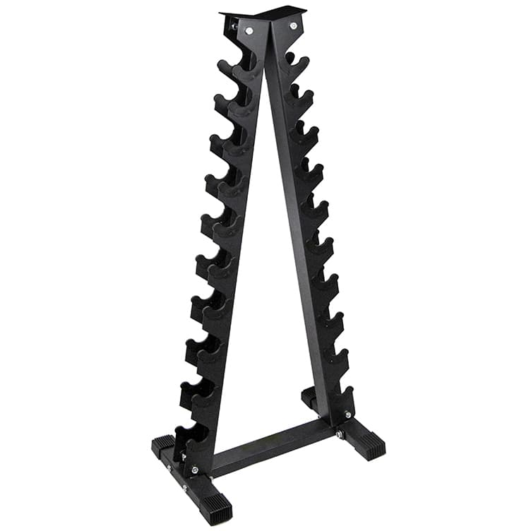 a frame dumbbell rack