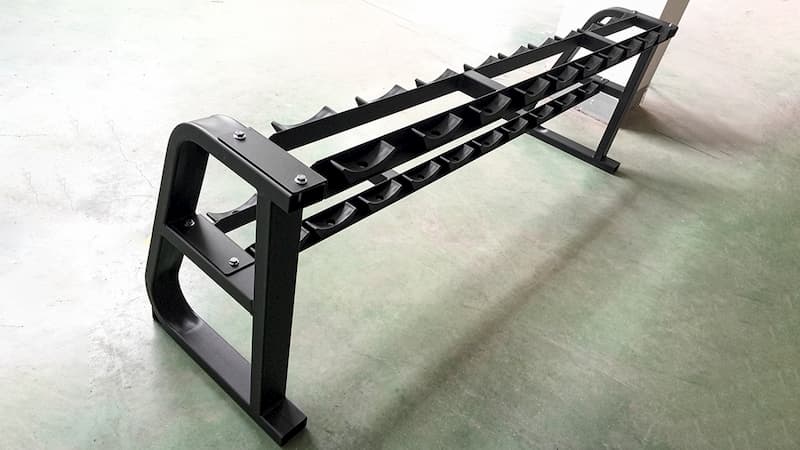 2 tier dumbbell rack